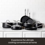 All-Clad HA1 Expert 5-Piece Nonstick Cookware Set, Black