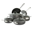 thumbnail image 1 of All-Clad HA1 Hard Anodized Nonstick Cookware, 10 Piece Set, 1 of 10