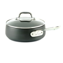 All-Clad HA1 Hard Anodized Nonstick Cookware, Sauce Pan with lid, 2.5 quart