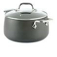 thumbnail image 1 of All-Clad HA1 Hard Anodized Nonstick Cookware, Soup Pot with Lid, 4 quart, 1 of 10