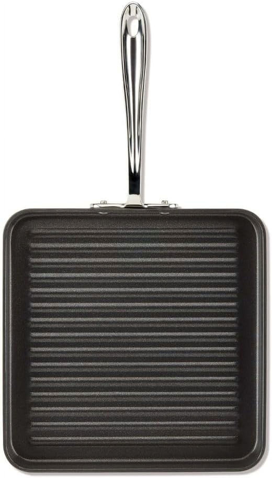 All-Clad HA1 11" Black Aluminum Non-Stick Grill Pan