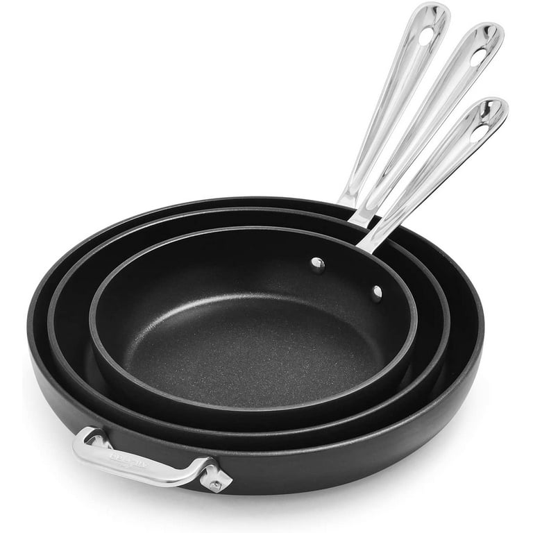 All-Clad Essentials Nonstick Large Fry & Sauce Pan Set