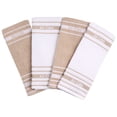 thumbnail image 1 of All-Clad Popcorn Texture Cotton Blend, Kitchen Towels, 4-Pack, Toast, 1 of 5