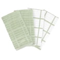 thumbnail image 1 of All-Clad Solid & Coordinate Kitchen Towels, 4-Pack, Fennel, 1 of 6