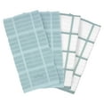 thumbnail image 1 of All-Clad Solid & Coordinate Kitchen Towels, 4-Pack, Rainfall, 1 of 6