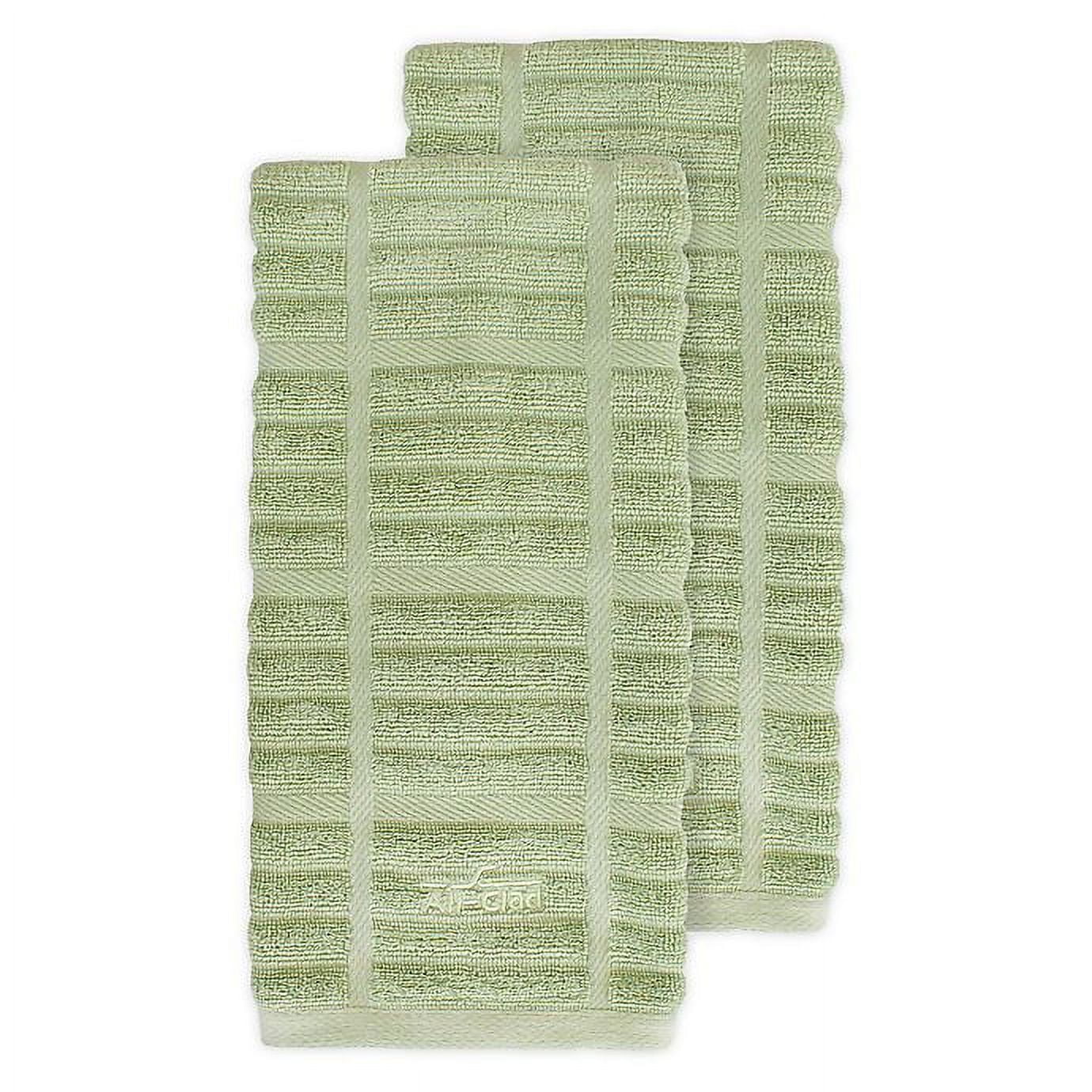 All-Clad Textiles Kitchen Towel, Solid-2 Pack, Fennel