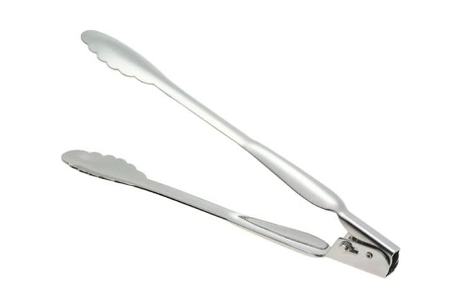 Cuisipro Silver Stainless Steel Salad Tongs - The Culinarium