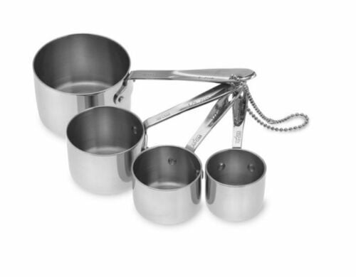 All-Clad Stainless-Steel 4 piece Measuring Cup Set