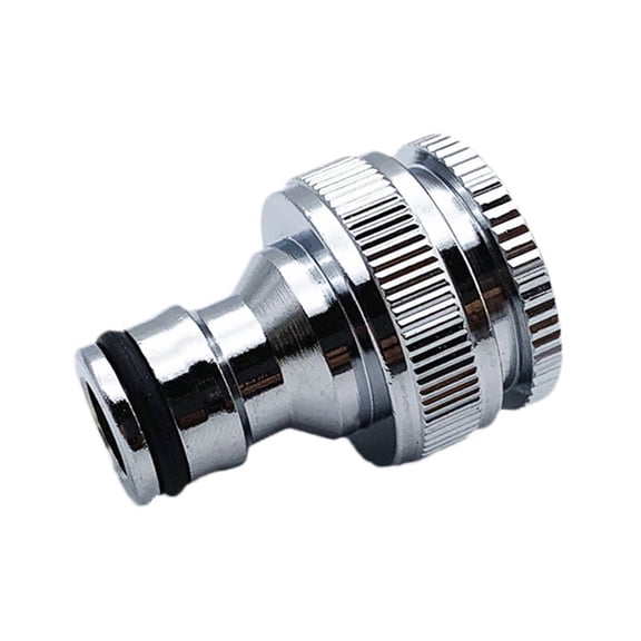 All-Copper Faucet Connector (Washing Machine Adapter), Brass Fittings Prevent Cross-Threading Leaks, All Copper Electroplating Standard Connector 4/6 Points Washing Machine, By Meiiso