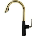 AllCopper Kitchen Faucet, Universal Rotation Hidden Pull Out Kitchen