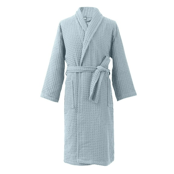 All Cotton Four Season Couples Lengthened Beehive Bathrobe Bathrobe Nightgown Housewear