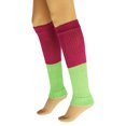 thumbnail image 1 of All Cotton Leg Warmers for Women 80s Colorful Soft Knitted 1 Pair - Colors 3, 1 of 9