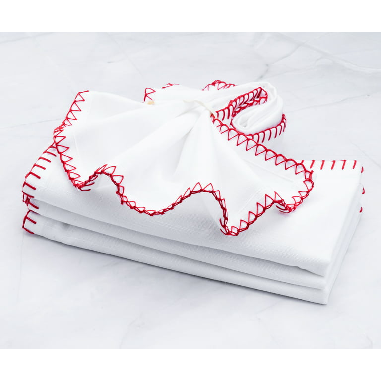 https://i5.walmartimages.com/seo/All-Cotton-Linen-Napkins-Set-6-White-Napkins-Red-Whip-Stitched-Table-Embroidered-Cloth-napkins-Cloth-20x20_629166bd-3ec4-4796-93a5-aa535e5fdb24.33facb5933c45c3d89f459d882ab5679.jpeg?odnHeight=768&odnWidth=768&odnBg=FFFFFF