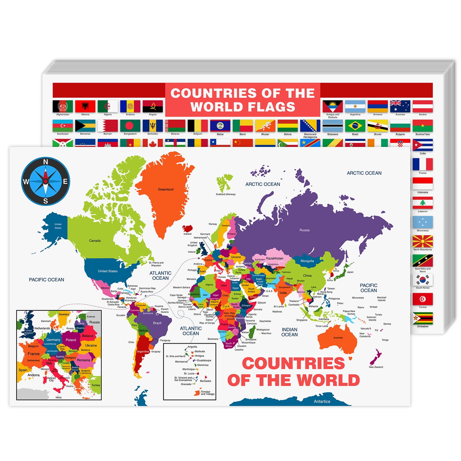地図・旅行ガイド Flags of the World All-Countries-and-Flags-of-the