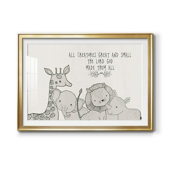 All Creatures Premium Framed Print - Ready to Hang