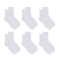 thumbnail image 1 of All Day Comfort Mid Crew Socks for Women, Sizes 4-10 (6 Pack), 1 of 2