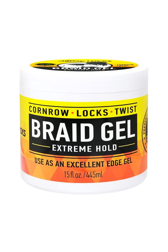 Locks Braid Gel, 15 oz