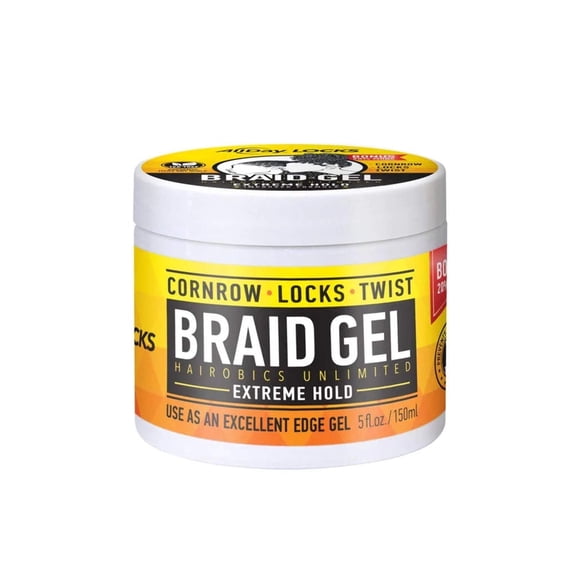 All Day Locks Braid Gel Hair Styling 5oz