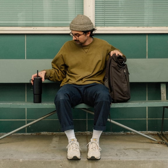 All Day Straw Cup, 32oz - Innovative Stainless Steel Vacuum Cup With Lid, Featuring A Flexible Straw For Effortless Sipping and Splash-Proof Design