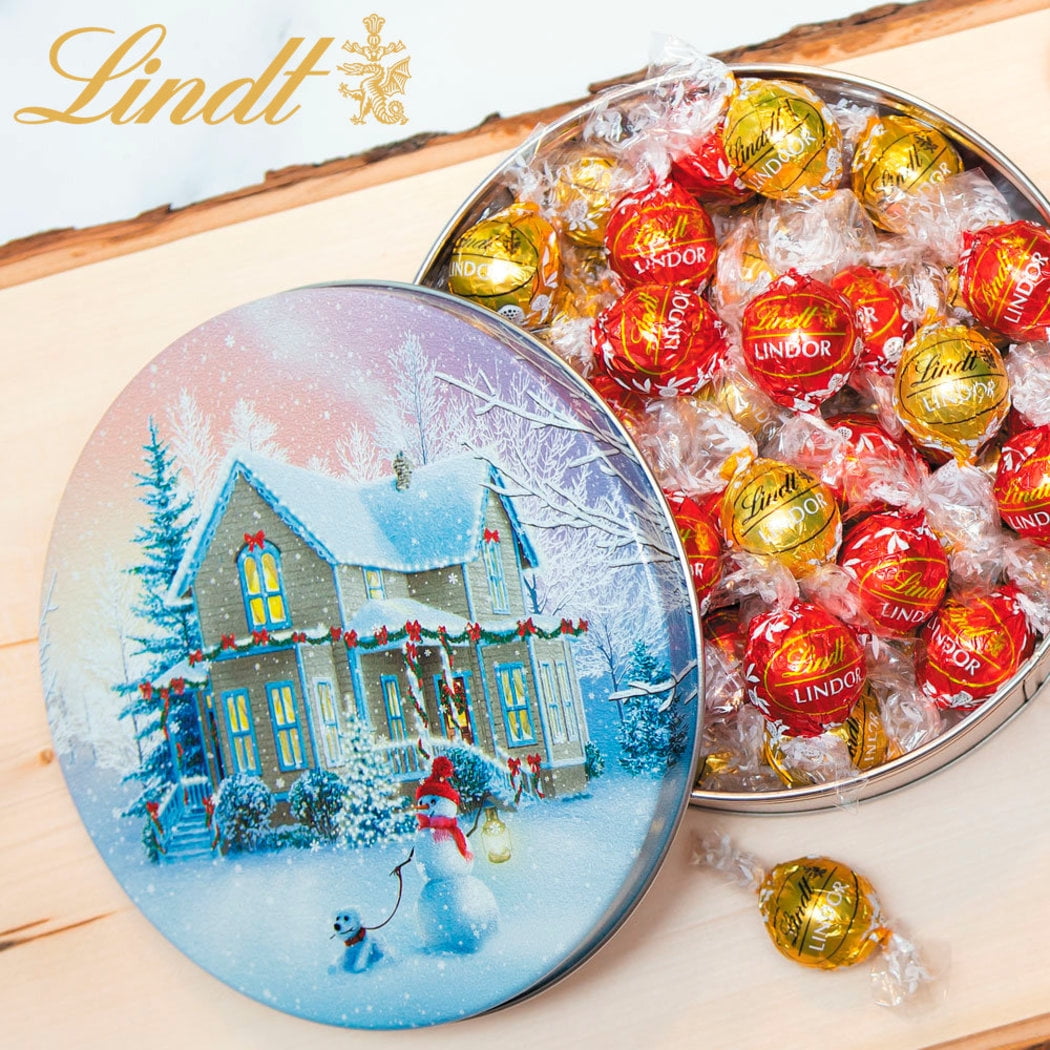 Lindt christmas tin discount