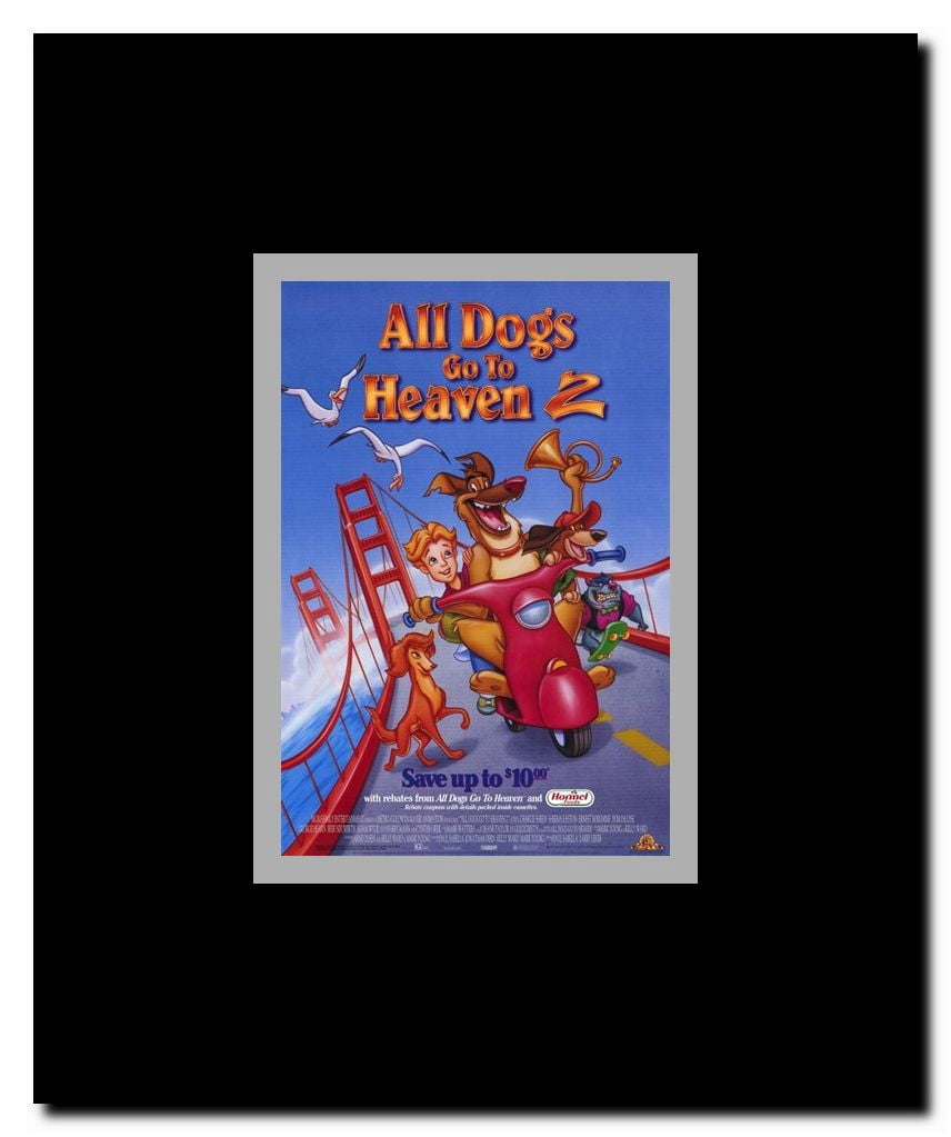 All Dogs Go To Heaven 2 Framed Movie Poster