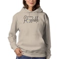 thumbnail image 1 of All Dreams Are Possible Hoodie Women -Image by Shutterstock, Female x-Large, 1 of 4