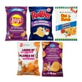 All Dressed Potato Chips Variety Pack of 5, Lays, Ruffles, Old Dutch
