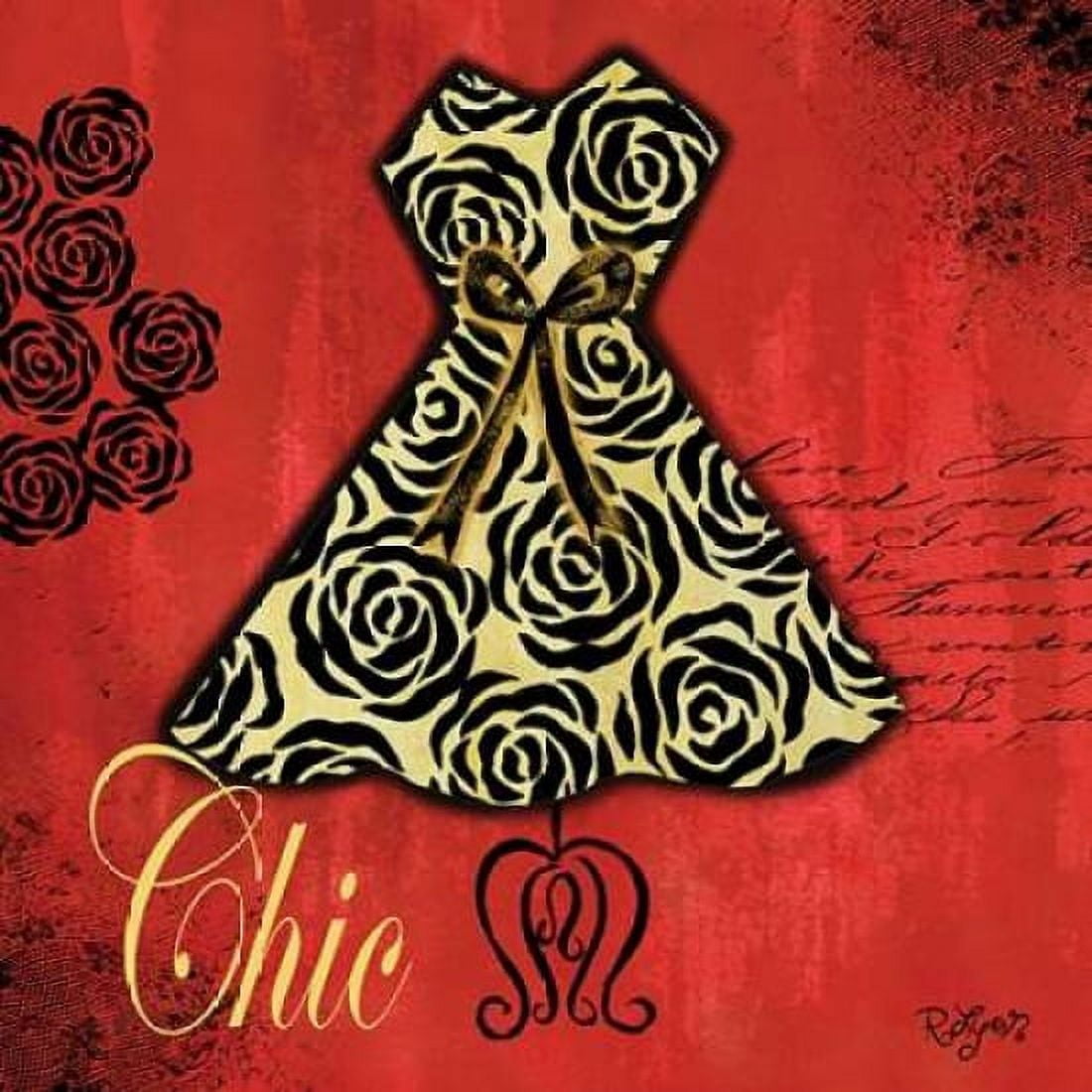 All Dressed Up I Canvas Art - Rebecca Lyon (24 x 24)