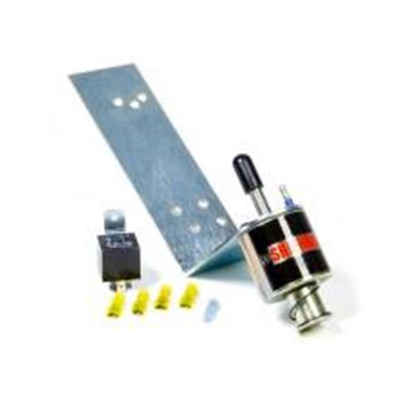 All Electric 2 Speed Shift Kit for B&M Pro Stick Hurst Quarter Stick TCI Outlaw & TCI Thunderstick with Front Exit Cable Shifter - Gold Dichromate