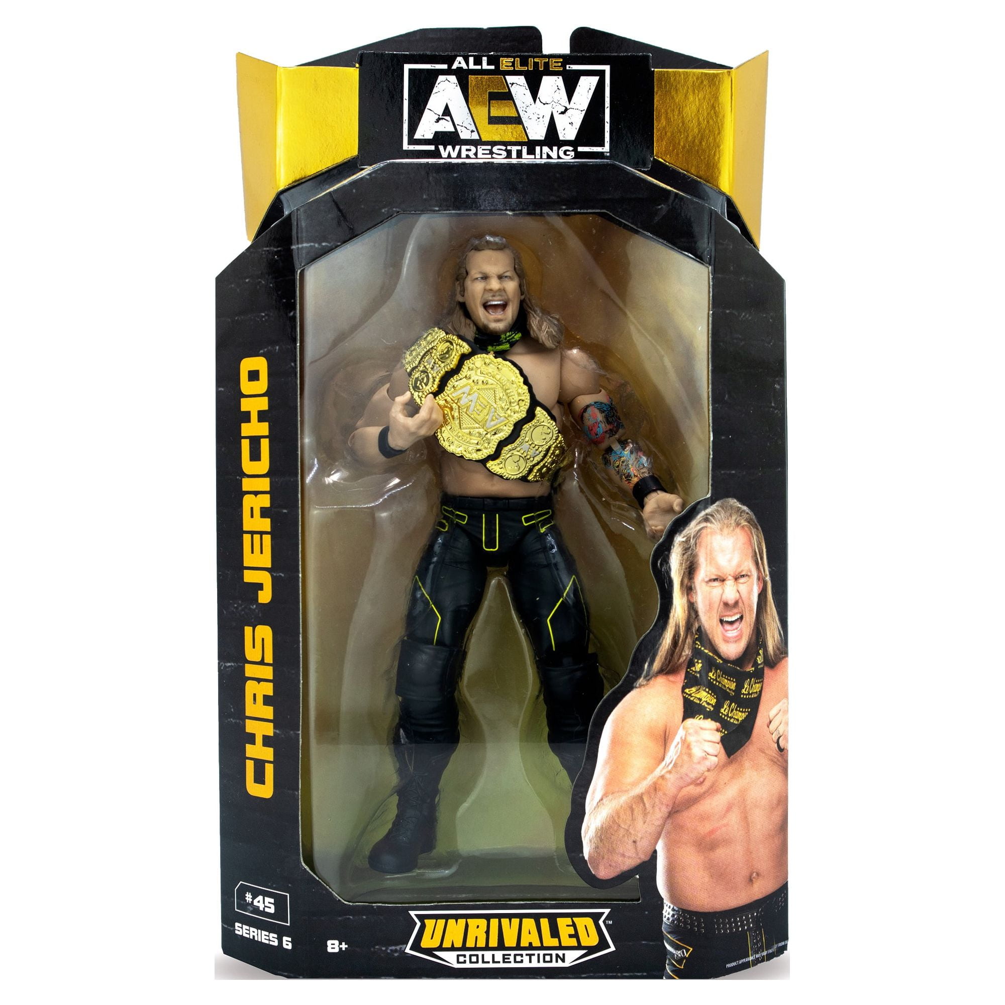 All Elite Wrestling 6.5 inch Unrivaled Collection Chris Jericho