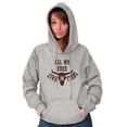 thumbnail image 1 of All Exes Live In Texas Lonestar State Women Plus Size Graphic Pullover Hoodie Brisco Brands 3X, 1 of 3