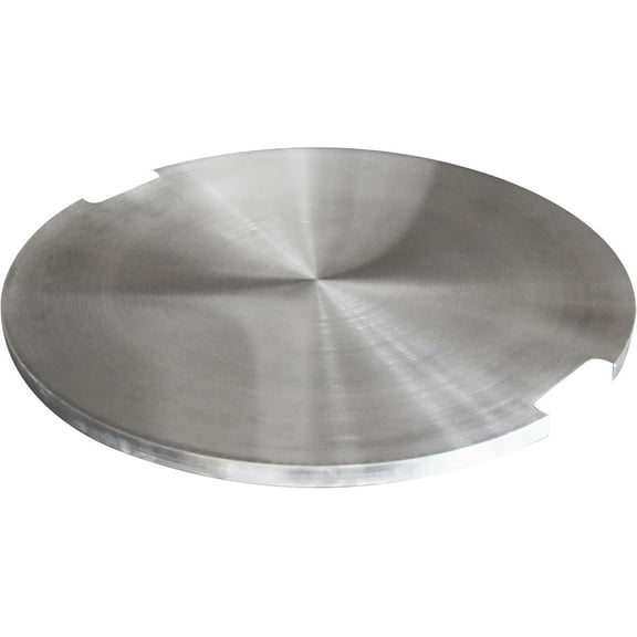 Fire Pit Stainless Steel Burner Lid from ELEMENTI | ELEMENTI Plus and MODENO (Burner Lid, Round 19.3" SS Lid - 119D)