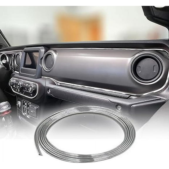 All-Fit Gap Trim Interior Custom Complete Trim - Universal Fit - (Chrome)