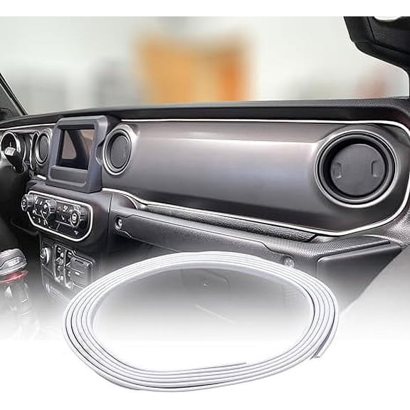 All-Fit Gap Trim Interior Custom Complete Trim - Universal Fit - (White)