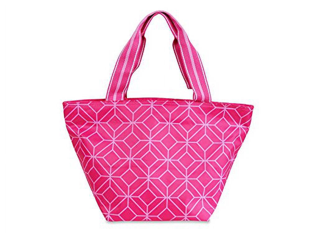 All For Color Lunch Bag (Pink Geo Gem)