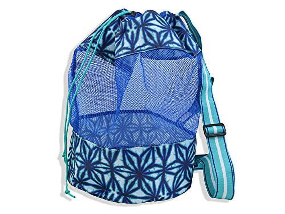 All For Color Mesh Sling Bag (Indigo Batik)