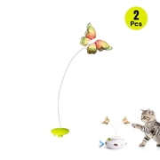 All For Paws Fabric Butterfly Re-fills for Interactive Flutter Bug Cat Teaser toys, 2pcs