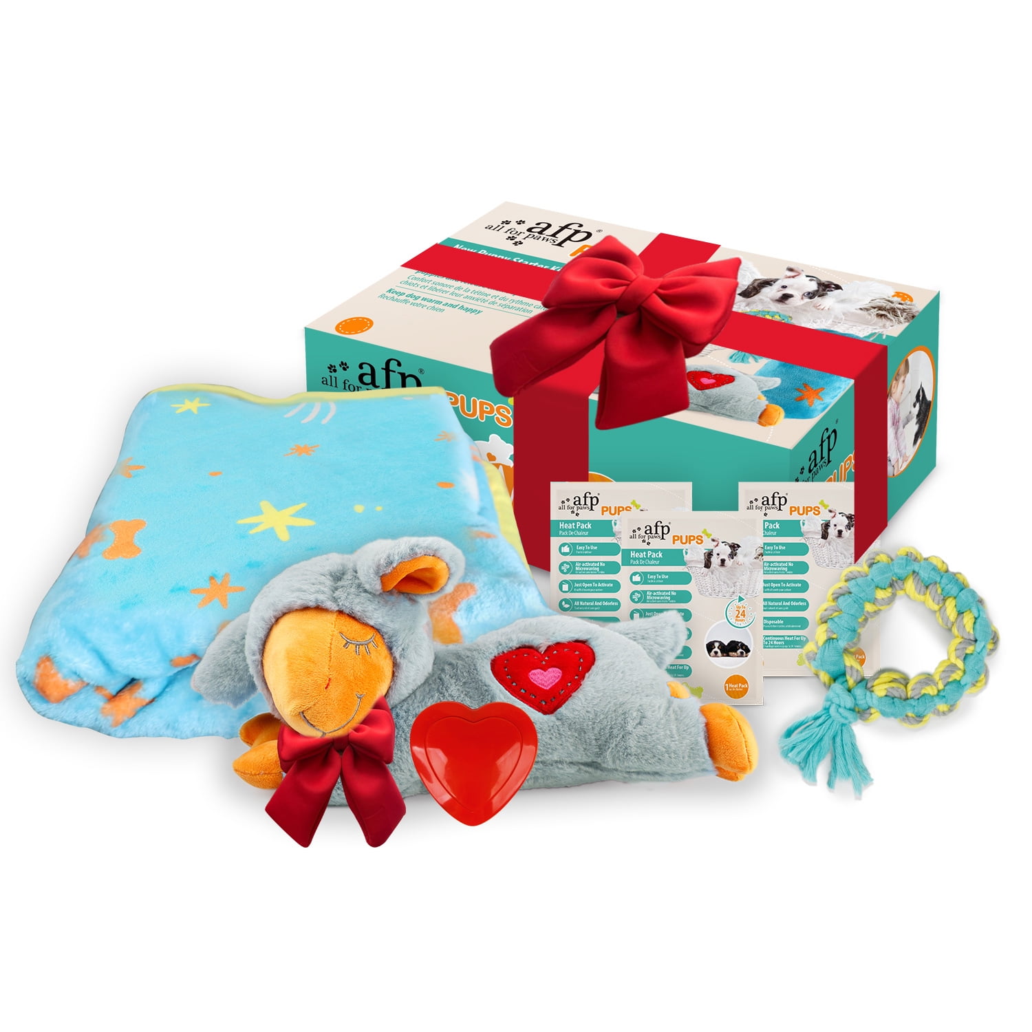 All For Paws 7in1 Puppy Starter Kit Dog Sleeping Aid Gift Box