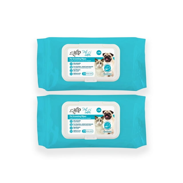 All For Paws Alcohol Free Pet Cleaning Wipes Gentle for Dogs & Cats