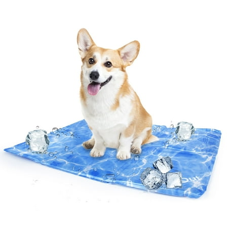 All For Paws Always Cool Gel Dog Cooling Pad, Pressure-Activated Cooling Mat for Small Dogs, M, 19.7"