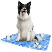 All For Paws Always Cool Gel Dog Cooling Pad, Pressure-Activated Cooling Mat for Small & Medium Sized Dogs, L, 35.4"