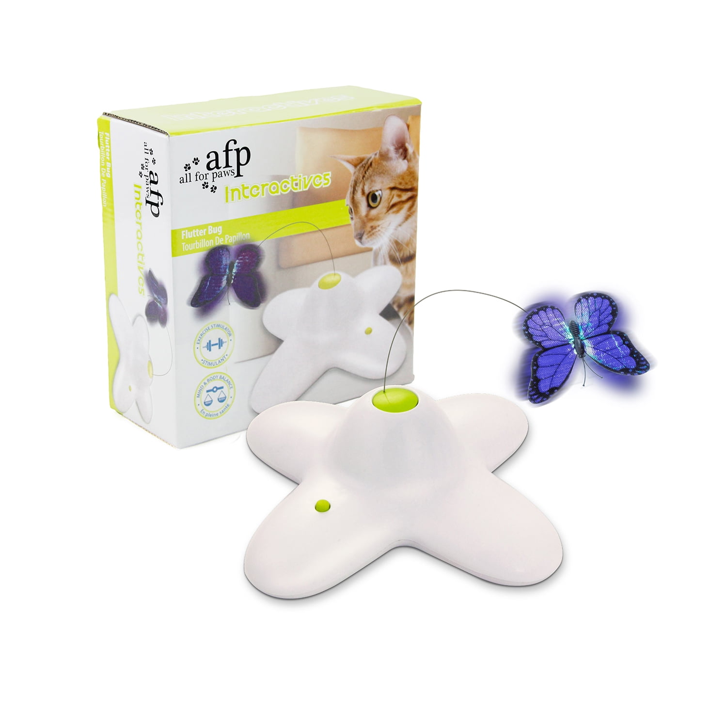 Butterfly cat toy walmart sale