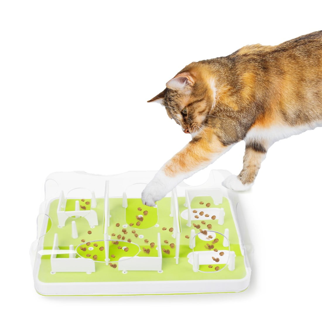 Puzzle Push Slow Feeder Dog Cat Toy Interactive Pet Improves