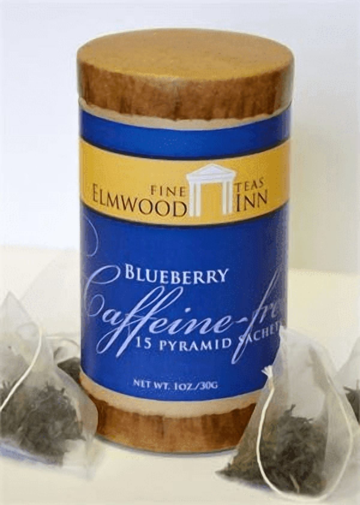 Elmwood Inn Fine Teas, Blueberry Caffeine-Free Fruit Infusion, 15 ...