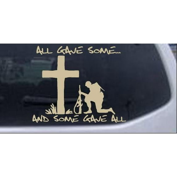 All Gave Some... And Some Gave All Car or Truck Window Decal Sticker