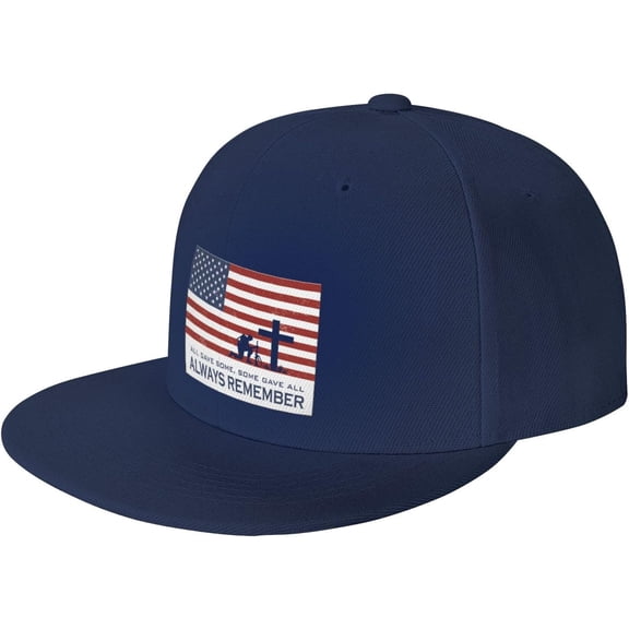 All Gave Some Some Gave All Dad Hat Women Men Adjustable Snapback Baseball Cap One Size Plain