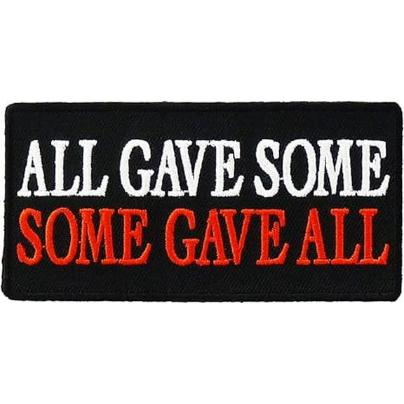 All Gave Some Some Gave All Patch, POW MIA Patches