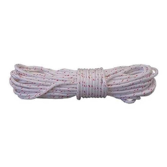 All Gear Climbing Rope,PES,5/8 In. dia.,120 ft. L AG12SP58120RW