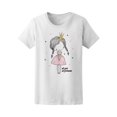 thumbnail image 1 of All Girls Are Cute Princesses T-Shirt Women -Image by Shutterstock, Female XX-Large, 1 of 2