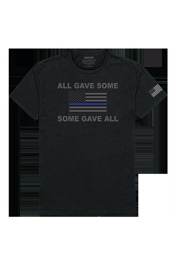 All Give Tactical Graphics Tees, Black - Small